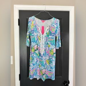 NWT Lilly Pulitzer krysta tunic style dress in Wish You Were Here